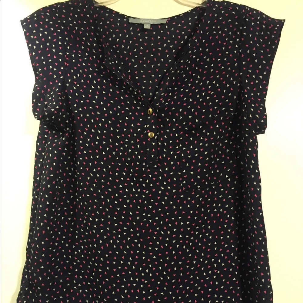 Silky like summer top.